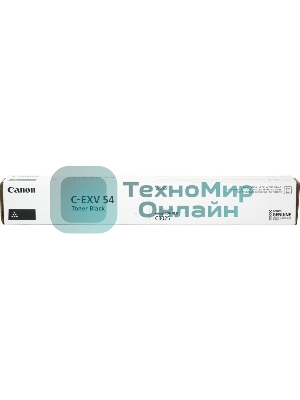 Картридж лазерный Canon C-EXV54BK 1394C002 черный (15 500 стр.) для Canon imageRUNNER C3226i/C3025i/C3025/C3125i