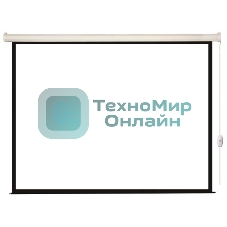 Экран с электроприводом Lumien Eco Control 142x200 см (раб. область 109х194 см) Matte White черная кайма по периметру 16:9