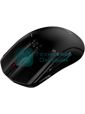 Мышь беспроводная HyperX Haste 2 черный, 26000 dpi, радиоканал, Bluetooth, USB, кнопки - 5