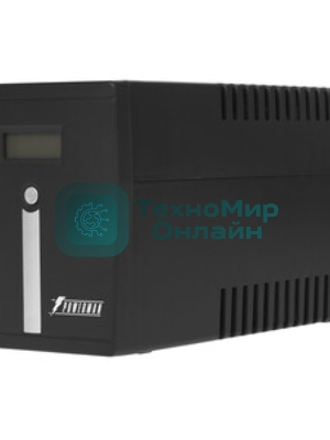 Источник бесперебойного питания Powerman Smart Sine 2000VA/1400W, 220V, Line-Interactive, LCD, Tower, Out: 4xShuko, черный*SmartSine2000