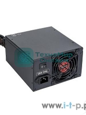 Блок питания серверный ExeGate ServerPRO-500ADS (EX235029RUS), 500Вт, 2х80мм, черный