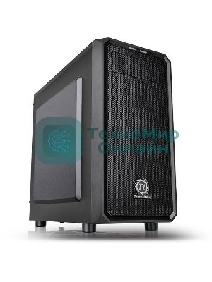 Компьютерный корпус Thermaltake Versa H15 черный без БП mATX 4x120мм 1xUSB 2.0 1xUSB 3.0 audio bott PSU