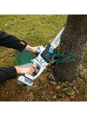 Пила цепная аккумуляторная в кейсе DEKO DKCHS 40 PRO [063-4357] 2х20В, 2x4.0А·ч, 2 з/у