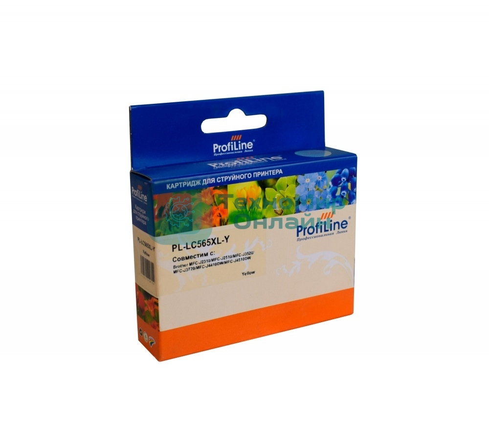 Картридж струйный совместимый ProfiLine PL-LC565XL-Y для Brother MFC-J2310/MFC-J2510/MFC-J3520/MFC-J3720/MFC-J4410/MFC-J4510 Yellow водн PL