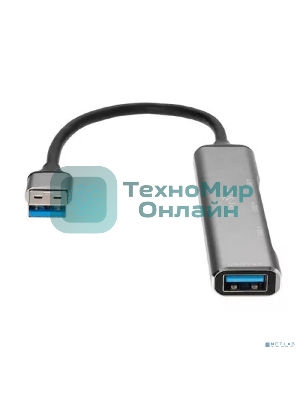 Переходник USB 3.0 -->USB3.0+3 USB2.0, Aluminum Shell, 0.2м Telecom TA308U