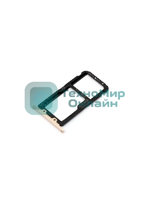 Лоток для SIM-карты Huawei Nova 3 золотой