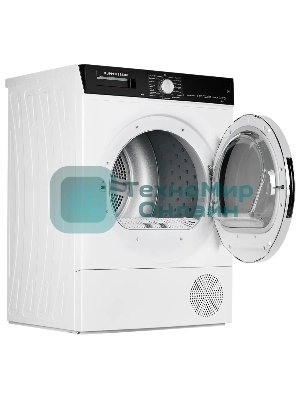 Сушильная машина Kuppersberg DM 560 W белый, 8 кг, сушка - конденсационная, программ - 15, 59.5 x 84.5 x 56.6 см