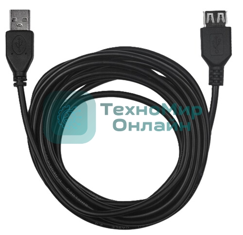 Кабель USB 2.0 A (M) - A (F), 3м RITMIX RCC-063