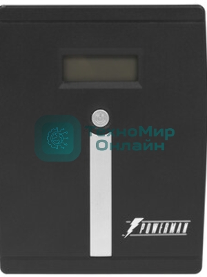 Источник бесперебойного питания Powerman Smart Sine 2000VA/1400W, 220V, Line-Interactive, LCD, Tower, Out: 4xShuko, черный*SmartSine2000