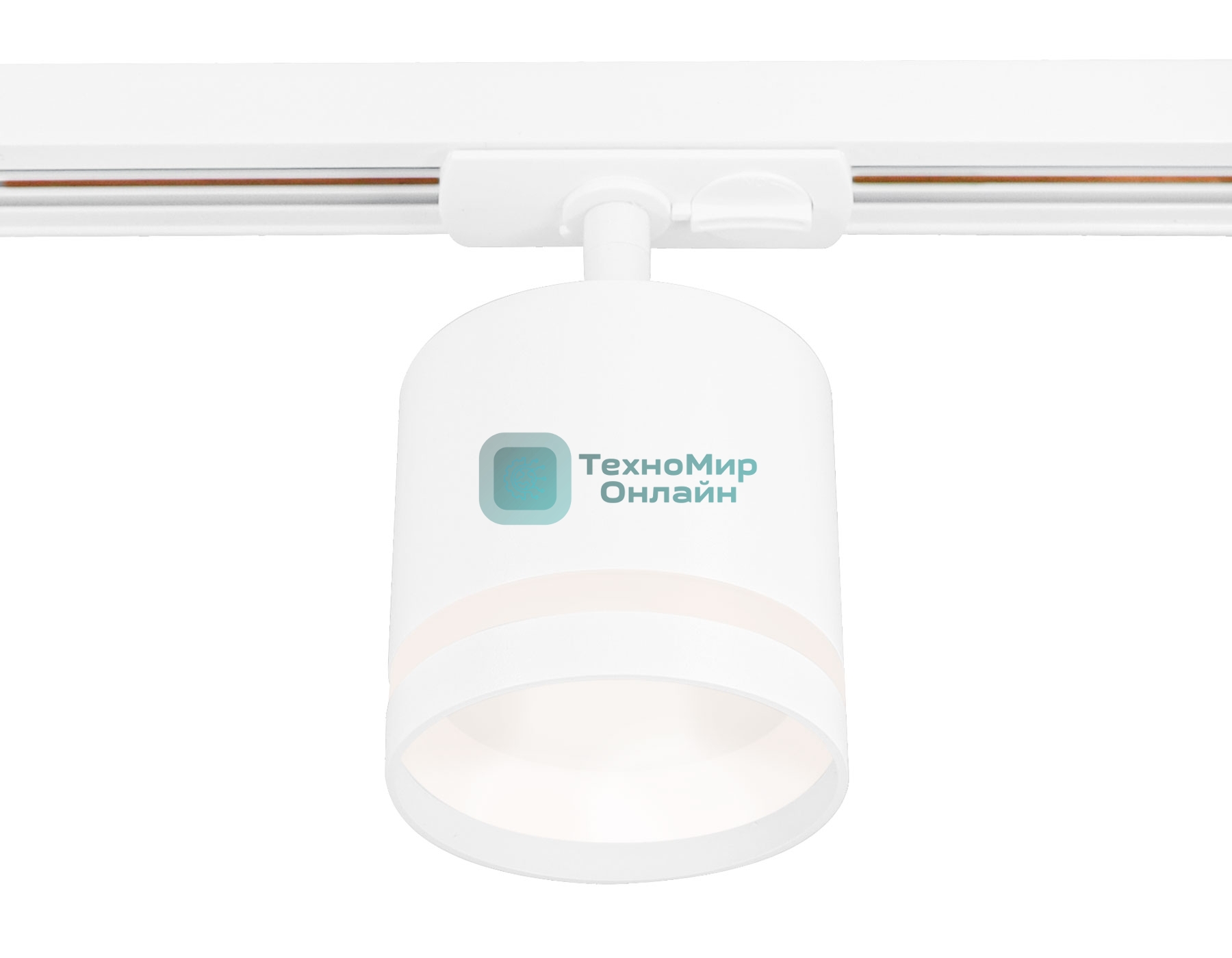 Трековый однофазный светильник Ambrella light GL5369 WH белый GX53 max 12W