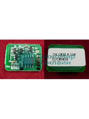 Чип ELP для OKI C831/841, черный, 10K (44844508) (ELP Imaging)