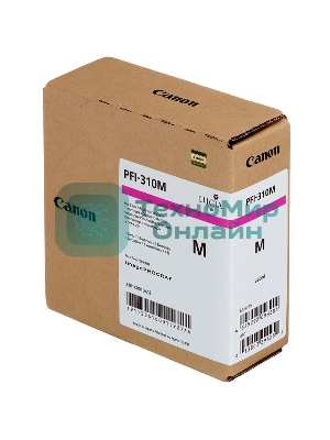 Картридж струйный Canon PFI-310 M 2361C001 пурпурный для Canon TX-2000/TX-3000/TX-4000