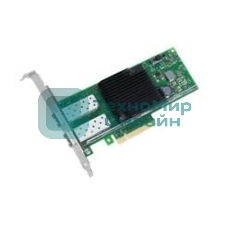 Сетевой Адаптер Intel Ethernet Converged Network Adapter X710-DA2, 10GbE/1GbE dual ports SFP+, open optics, PCI-E 3.0x8 (Low Profile and Full Height brackets included) bulk