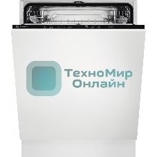 Встраиваемая посудомоечная машина Electrolux EES47320L, черный, 59.6 см, 13 компл., 44 дБ, класс D