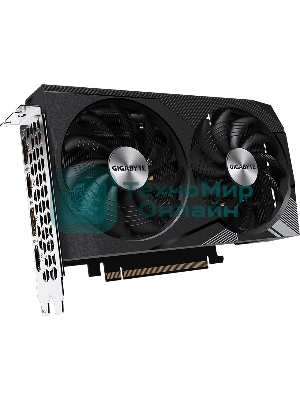 Видеокарта Gigabyte GV-N3060WF2OC-12GD (V2.0) PCIE16 12288Mb 192 GDDR6 1792/15000 HDMIx2 DPx2 HDCP Ret