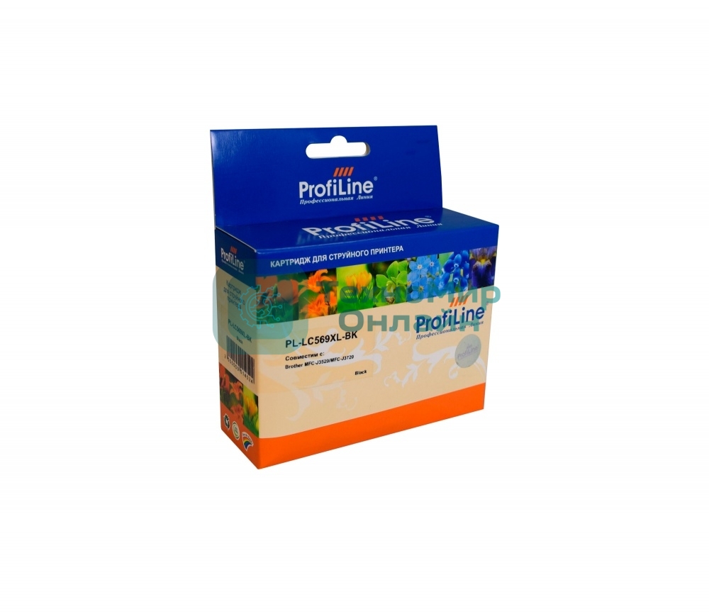 Картридж струйный совместимый ProfiLine PL-LC569XL-BK для Brother MFC-J3520/MFC-J3720 Black водн PL