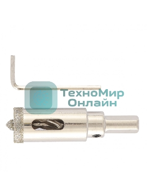 Сверло алмазное Matrix по керамограниту, 16 х 67 мм, 3-гранный хвостовик