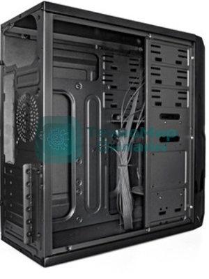 Компьютерный корпус ExeGate EX278400RUS Miditower ExeGate XP-329S Black, ATX, (XP600, Black,120мм), 2хUSB, Audio