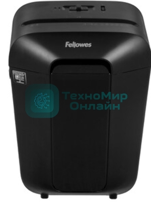 Шредер Fellowes PowerShred LX70 черный (секр.P-4)/перекрестный/11лист./18лтр./скрепки/скобы/пл.карты