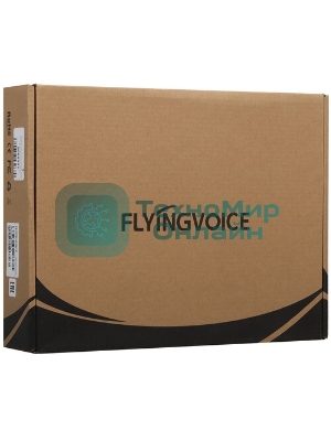 Телефон IP Flyingvoice P10W серый (упак.:1шт)