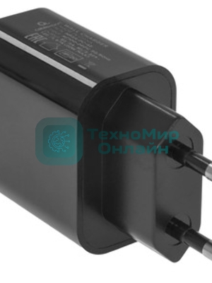 Сетевое зарядное устройство Cablexpert 20Вт, 3А, QC3.0/PD, 1xType-C, черный, пакет