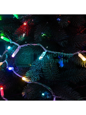 Гирлянда Neon-night Нить 10м, 100 LED, RGb. свечение с динамикой (при использовании контроллера), 230 В