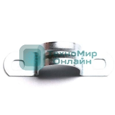 Скоба креп. метал. оцинк. двухлап. d16мм ДКС 53354