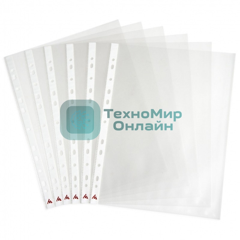 Папка-вкладыш Бюрократ СуперЛюкс -100TSLUX тисненые А4+ 100мкм (упак.:100шт)