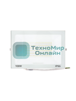 Прожектор Rexant СДО 100 Вт 8000 Лм 5000 K белый корпус