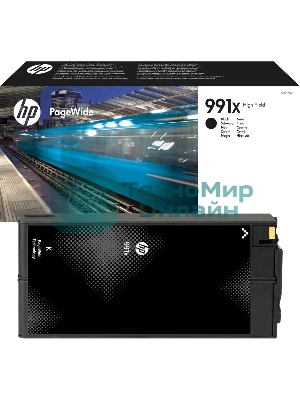 Картридж HP 991X High Yield Black Original PageWide Cartridge