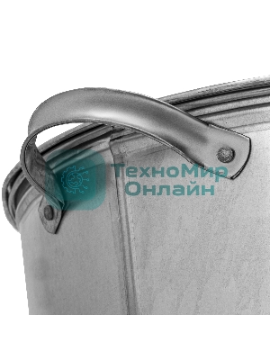 Бак для воды Россия оцинкованный с крышкой 32л,без крана67549