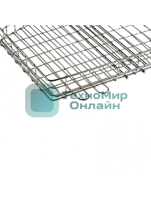 Решетка гриль Camping Palisad 305х235х55 мм объемная хромир.