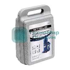 Домкрат гидравлический бутылочный Stels 4 т, h подъема 188–363 мм, в пласт. кейсе