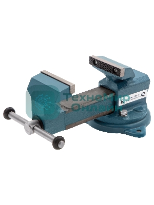 Тиски Россия слесарные,80 мм,поворотные 18662