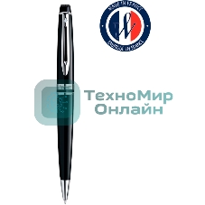 Ручка шариковая Waterman Expert 3 (CWS0951800) Black CT M, синие чернила, подарочная коробка