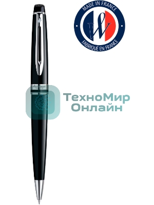 Ручка шариковая Waterman Expert 3 (CWS0951800) Black CT M, синие чернила, подарочная коробка