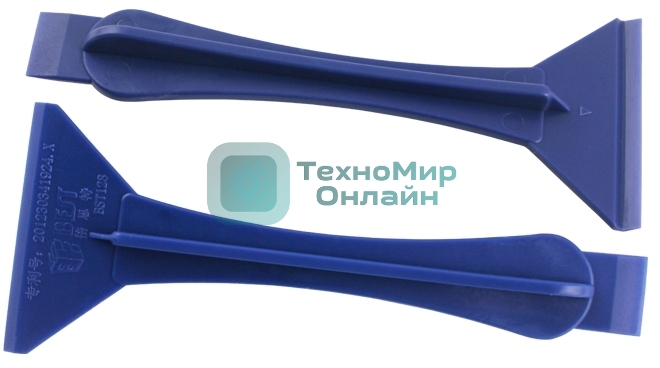 Лопатка двусторонняя для вскрытия телефонов и планшетов пластиковая BEST128