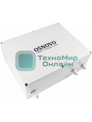 Уличный медиаконвертер OSNOVO GE с PoE, 1 х10/100/1000Base-T с PoE (до 30W), 1хSFP (1000Base-X)