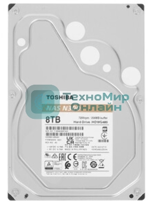Жесткий диск HDD Toshiba N300 NAS SATA3 3.5