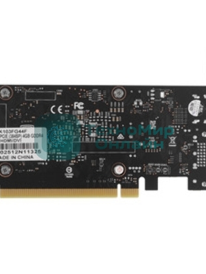Видеокарта Sinotex Ninja GT1030 PCIE (384SP) 4GB 64BIT GDDR4 DVI HDMI