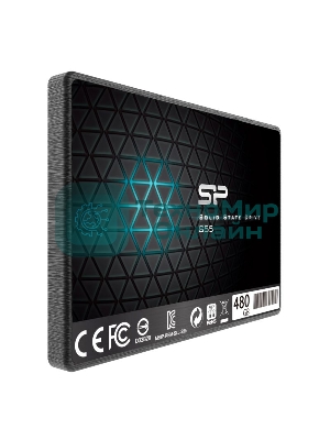 Накопитель SSD Silicon Power Slim S55, 480Gb, SATA, 2.5