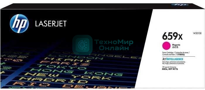 Картридж лазерный HP 659X W2013X пурпурный для HP LJ M856/M776 (29000 стр.)