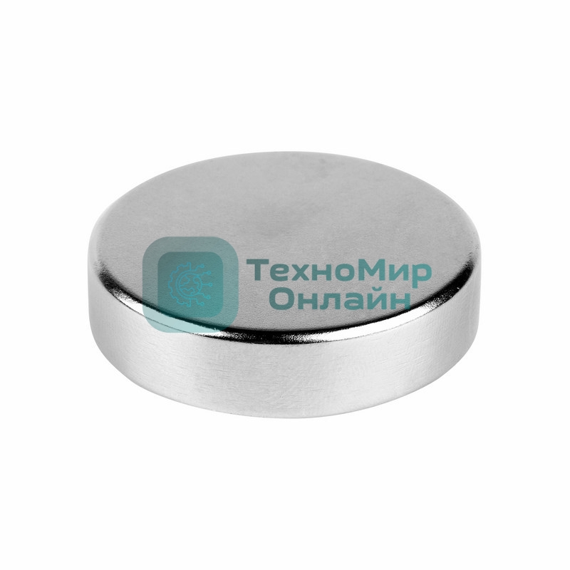 Неодимовый магнит диск Rexant 40х10мм сцепление 41 Кг