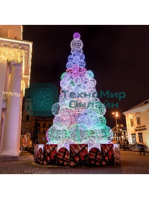 Гирлянда Neon-night Нить 10м, 100 LED, RGb. свечение с динамикой (при использовании контроллера), 230 В