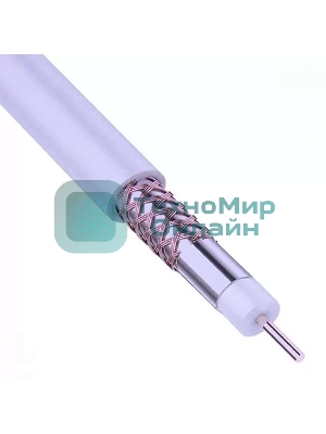 Кабель Rexant RG-6U+CU 64х0.12 75 Ом бухта Б (м)