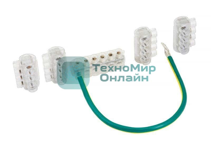 Комплект клеммников EKF PROxima SV15 3x KE10.1 + 1x KE10.3 (Al 10-35/Cu 1.5-25) для сетей уличного освещения EKF PROxima