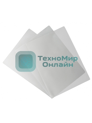Пленка для ламинирования Silwerhof 125мкм A4 (100 шт) глянцевая 216x303 мм (4410021)