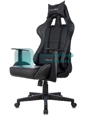 Кресло игровое Бюрократ Zombie Game Penta черный эко.кожа с подголов. крестов. пластик