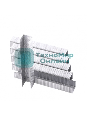 Скобы Sparta 10 мм, для мебельного степлера, тип 53, 1000 шт.