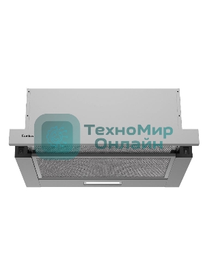 Вытяжка телескопическая Evelux TEL 50 X серый, 50 см, 710 куб. м/ч, 47 дБ